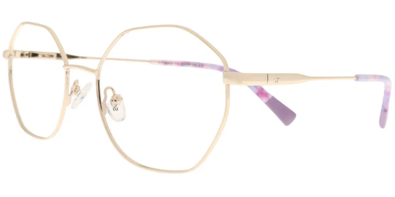 Ramă de ochelari pentru copii CYS 6627 c3 Success, metalică, auriu și violet