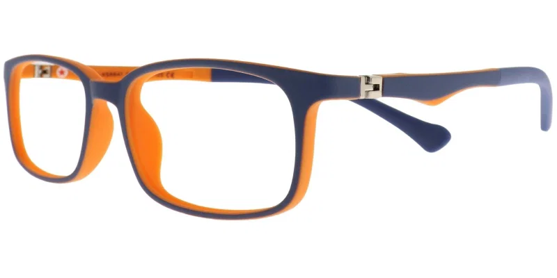 Rame de ochelari copii DB XS 6641 c2 Success, bleumarin și portocaliu