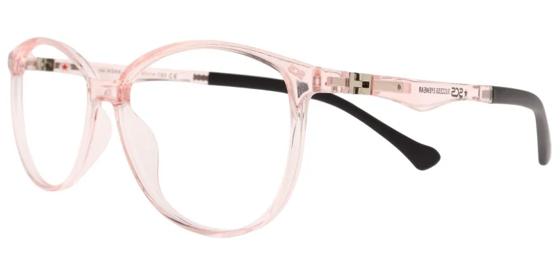 Ramă de ochelari pentru copii IH XS 6646 c2 Success, negru, roz și transparent