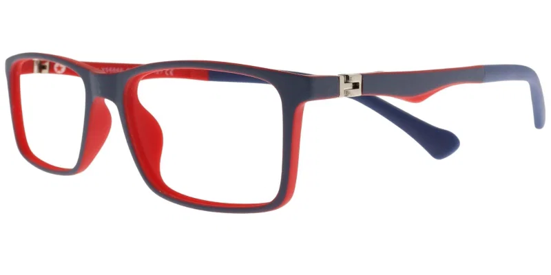 Ramă de ochelari copii BH XS 6666 c1 Success navy blue și roșu
