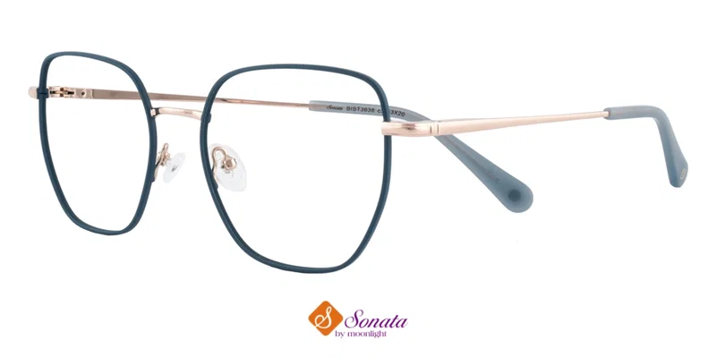 Rame de ochelari BIST 3638 c3 Sonata albastre și aurii