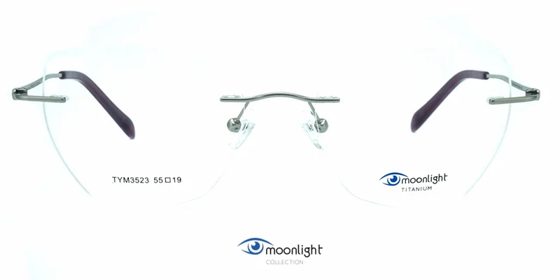 Ramă Moonlight pentru bărbați în combinație argintiu-violet