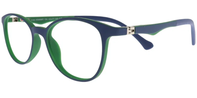 Ramă de ochelari copii CW XS 6687 c6 Success albastru-verde