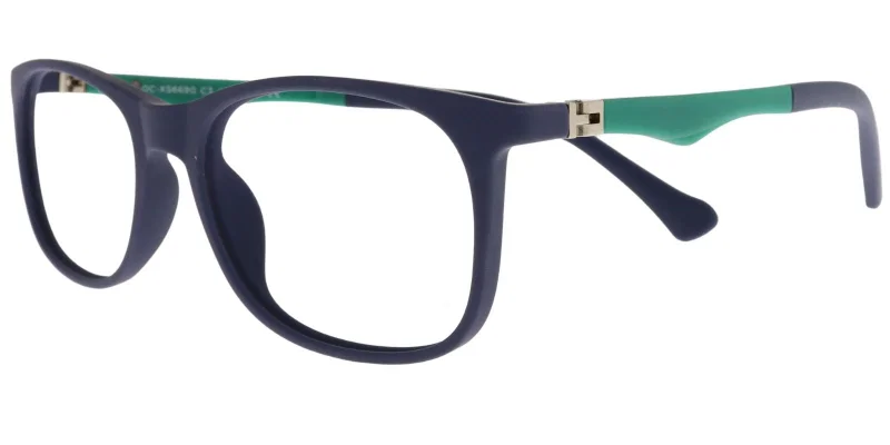 Rame de ochelari pentru copii DC XS 6690 c3 Success, verde și bleumarin