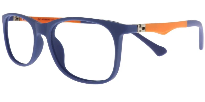 Ramă ochelari copii DC XS 6690 c4 Success navy blue orange