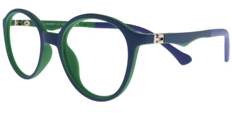 Ramă pentru copii EJ XS 6691 c2 Success, albastru și verde, vedere frontală