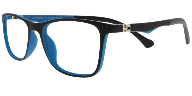 Rame de ochelari pentru copii CK XS 6695 c4 Success, negru și albastru