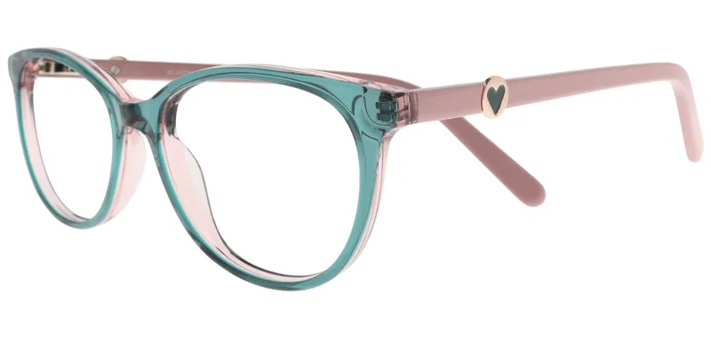 Rame de ochelari pentru copii JF MTS 6664 c2 Success, verde și transparent