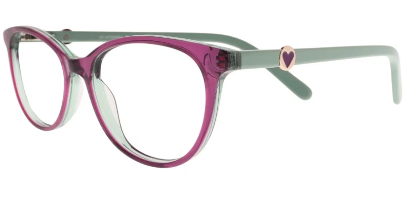 Ramă ochelari copii JF MTS 6664 c3 Success verde transparent violet