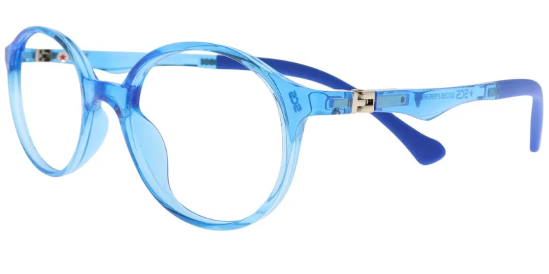 Rame de ochelari pentru copii CZ XS 6701 c9 Success albastru și transparent