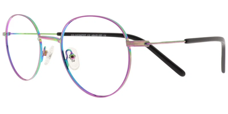 Ramă de ochelari copii GS MGS 6707 c2 Success în negru, verde și violet