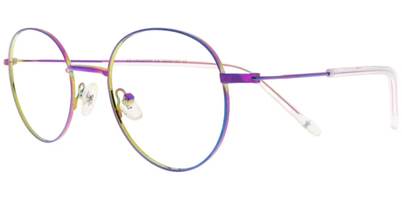 Rame metalice pentru copii GS MGS 6707 c3 Success, albastru transparent violet