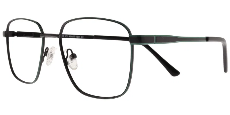 Ramă de ochelari copii ID CYS 6713 c1 Success negru și verde