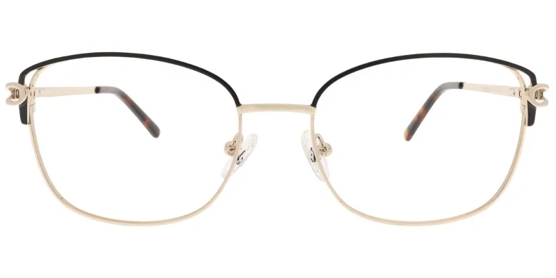 Detaliu ramă metalică BIST 6406 c2 Sonata, montură full rim