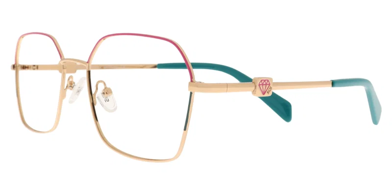 Rame ochelari copii JH CYS 6676 c2 Success în culorile gold, green și rose