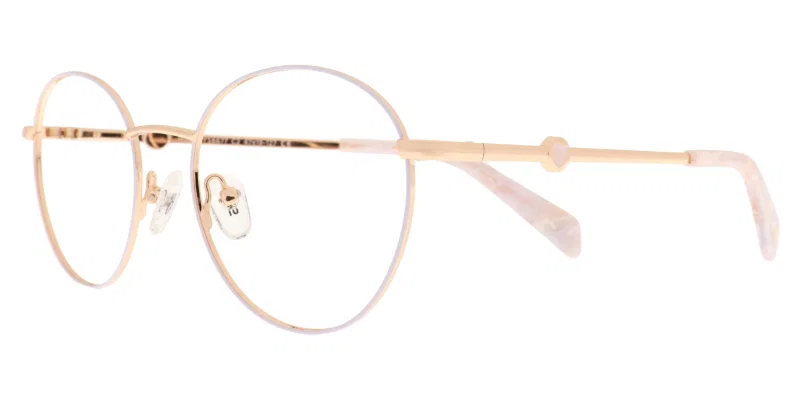 Ramă metalică full rim pentru copii HGA CYS 6677 c2 Success, culoare gold