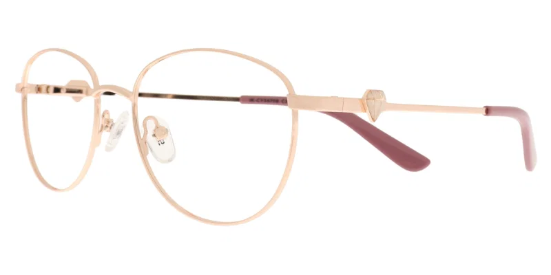 Ramă de ochelari pentru copii IK CYS 6708 c3 Success, bej, auriu și violet