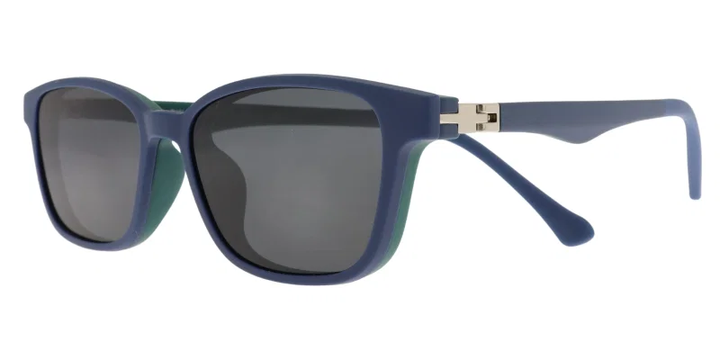 DW XS 6730 c4 Success ramă clip on pentru copii verde și bleumarin
