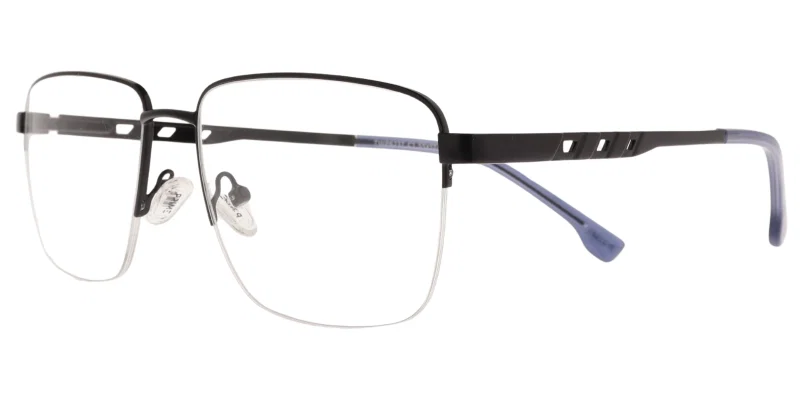 Rame de vedere TWP 6237 c1 Prime metalice, culoare negru și albastru