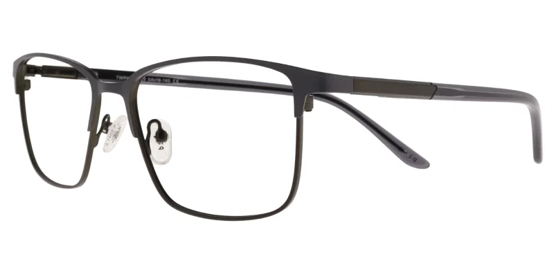 Ramă de ochelari TWP 6240 c3 Prime pentru bărbați, metal, negru și gri