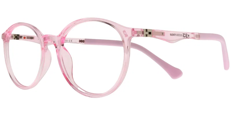 Rame de ochelari pentru copii EG XS 6743 c6 Success, roz și transparent