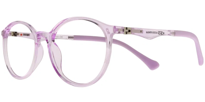 Rame ochelari copii EG XS 6743 c7 Success transparente și violet