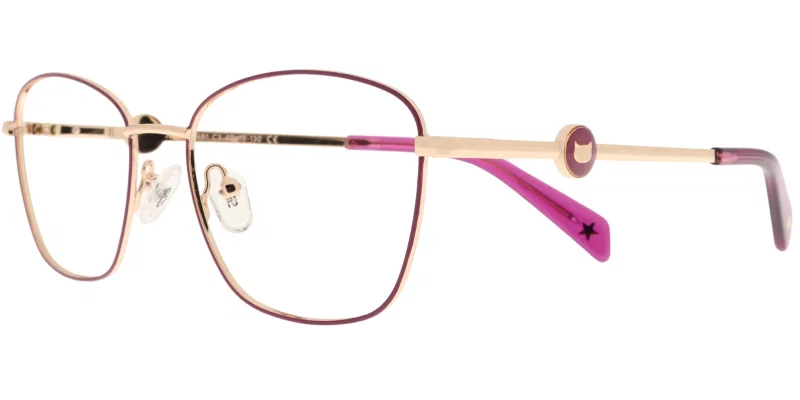 Rame de ochelari pentru copii JL CYS 6681 c3 Success, auriu și violet