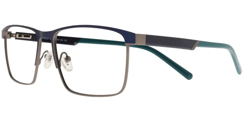 Ramă de ochelari TWP 6220 c2 Prime pentru bărbați, verde și albastru marin