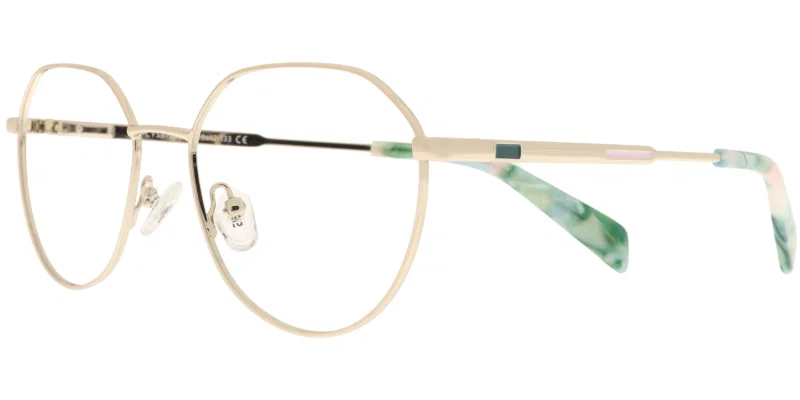 Ramă de ochelari pentru copii XS 6724 c3 Success, auriu verde și roz