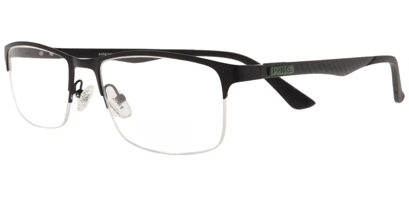 Rame de ochelari MP 6257 c2 Prime negru și verde, vedere frontală