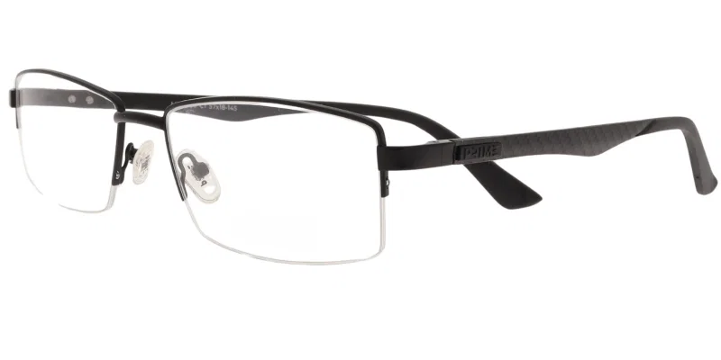 Rame de ochelari MP 6260 c1 Prime, montură metalică semi-ramă, culoare neagră