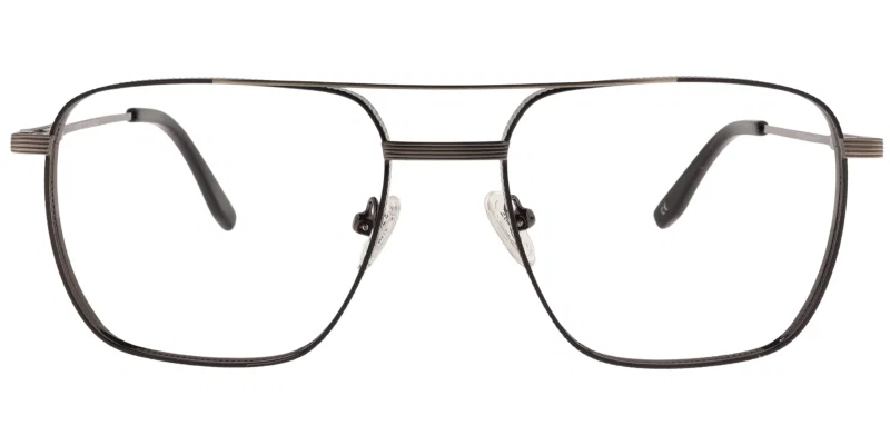 Rama metalică JP 6262 c2 Prime cu montură integrală, culoare gunmetal