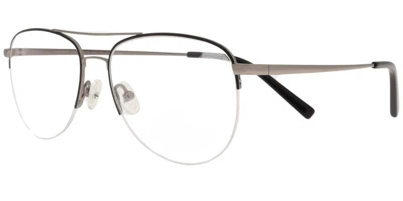Rame de vedere TYM 6087 c2 Moonlight pentru femei, negru și gunmetal, vedere frontală