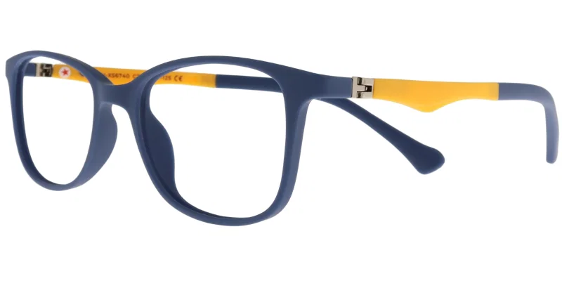 Ramă ochelari copii DH XS 6740 c7 Success bleumarin și portocaliu