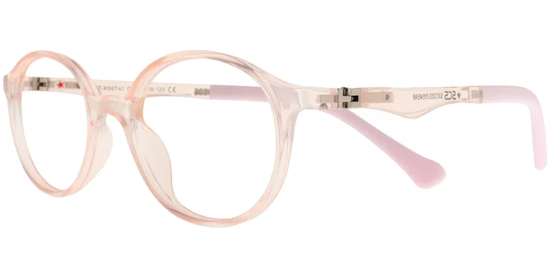 Rame de ochelari pentru copii CZ XS 6741 c9 Success, bej, transparent și violet