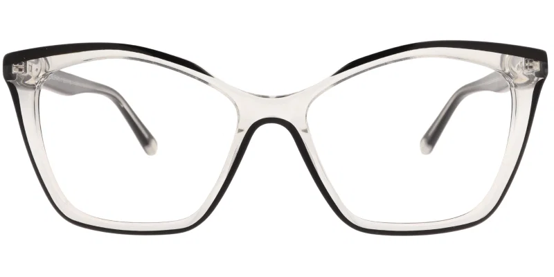 GST 6413 c1 Sonata, ramă de ochelari în culorile negru, transparent și alb