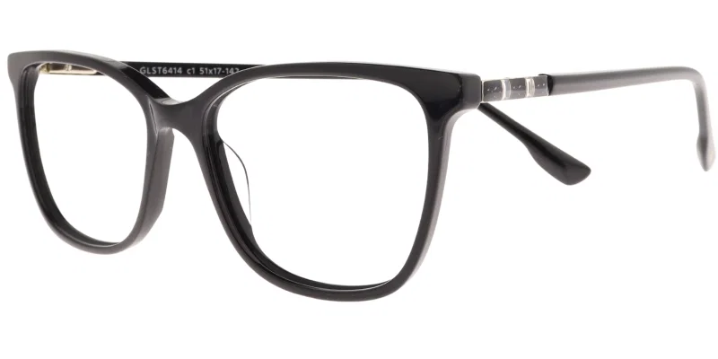 Rame de vedere GST 6414 c1 Sonata pentru femei, negre cu auriu
