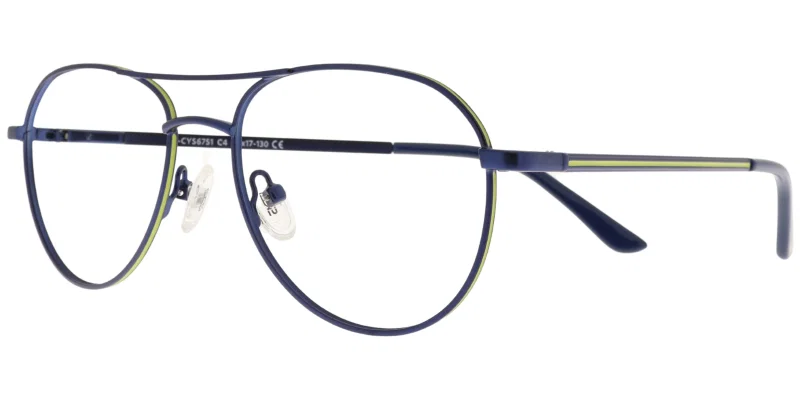 Rame metalice pentru copii JX CYS 6751 c4 Success, navy blue și galben