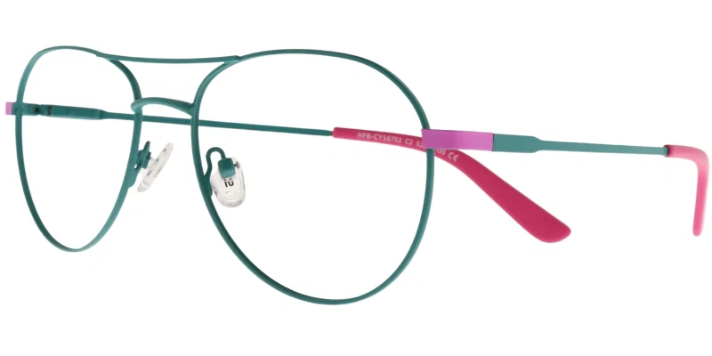 Ramă de ochelari pentru copii HFB CYS 6753 c2 Success verde și roz