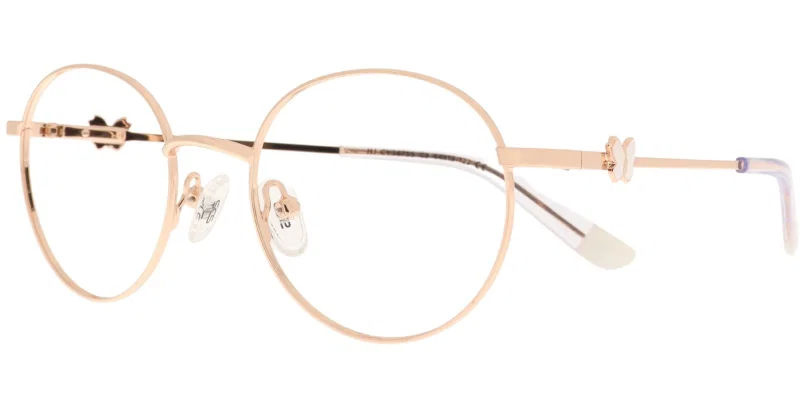 Ramă de ochelari copii HJ CYS 6755 c3 Success aurie și albă