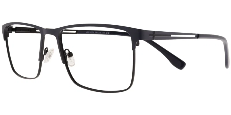 Ramă de ochelari JSP 6279 c2 Prime, metalică, bleumarin, vedere frontală