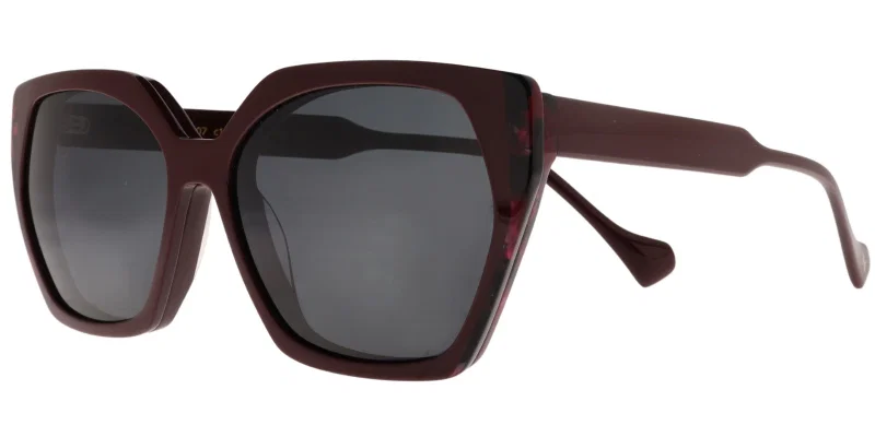 Ochelari clip-on GLM 6907 c1 Moonlight în culori claret și violet