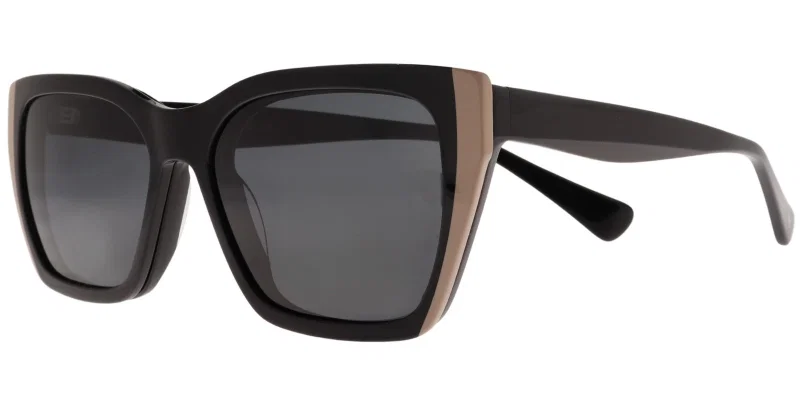 Ramă GLM 6908 c1 Moonlight clip-on pentru femei, bej și negru