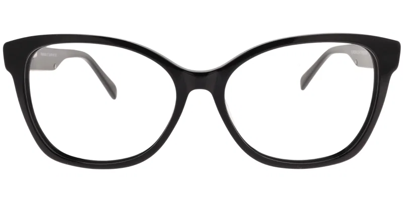 Ramă de ochelari pentru femei Moonlight TWM 6093 c1, model negru-auriu
