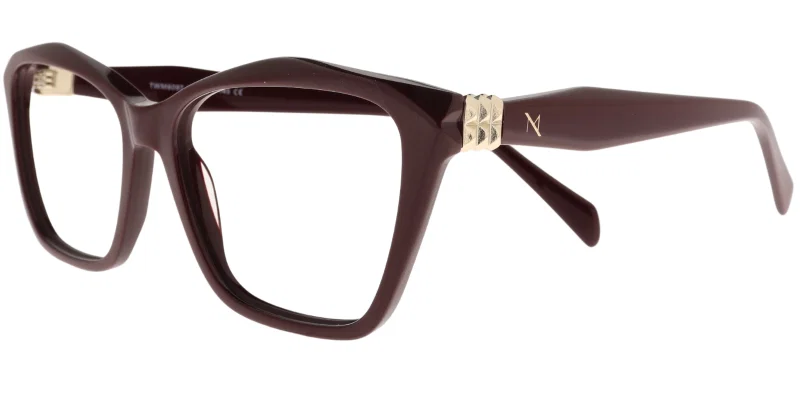 Rame de vedere pentru femei TWM 6097 c2 Moonlight claret și auriu