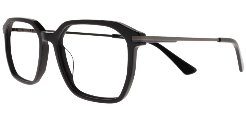 Ramă de ochelari TWP 6264 c2 Prime pentru bărbați, neagră, albastră și gunmetal