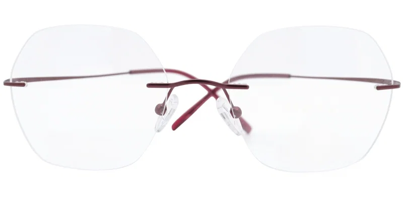 Ramă de ochelari pentru femei Moonlight RXM 6937 c3 roșu